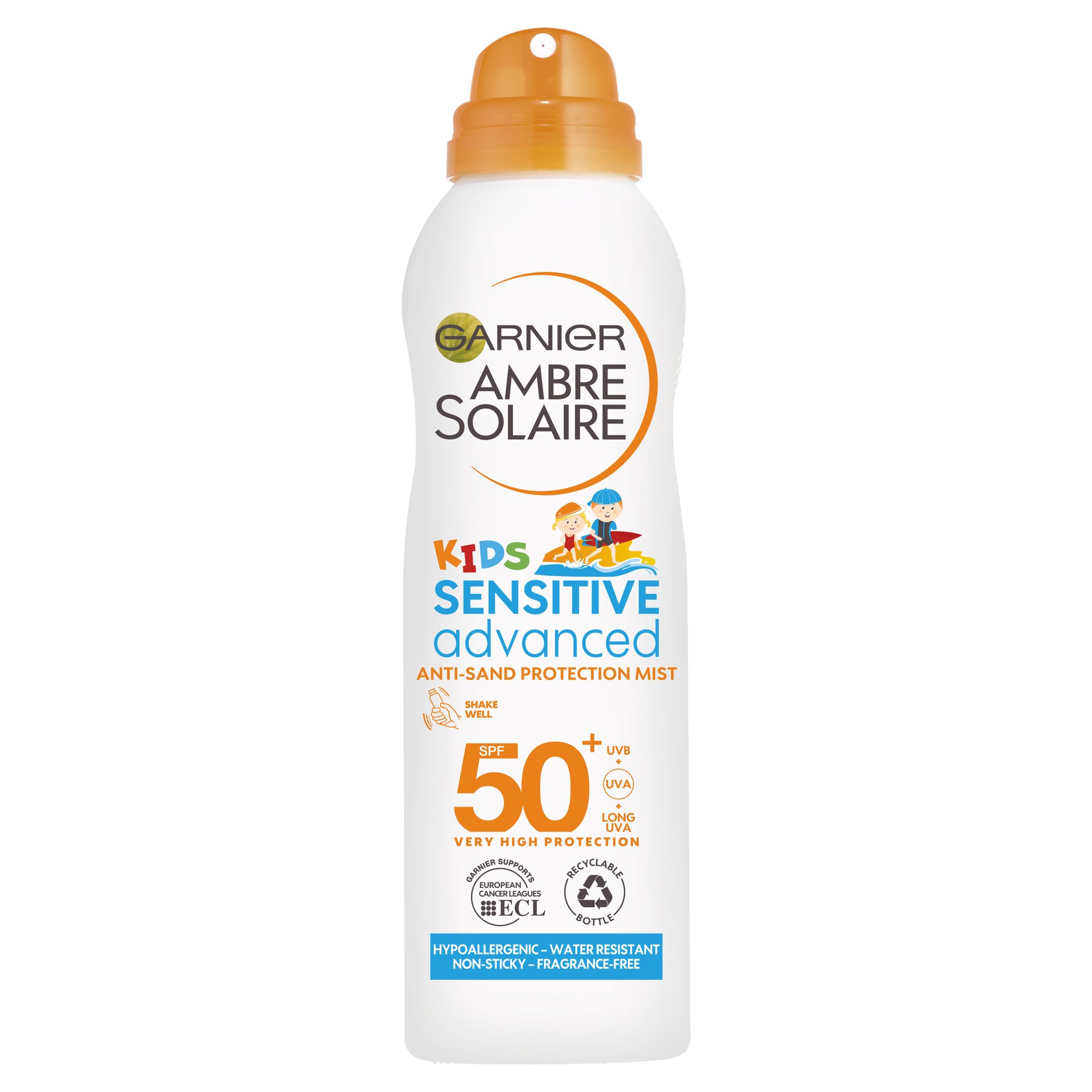 Kids Sensitive Anti Sand Sun Protection Spray SPF 50 fop