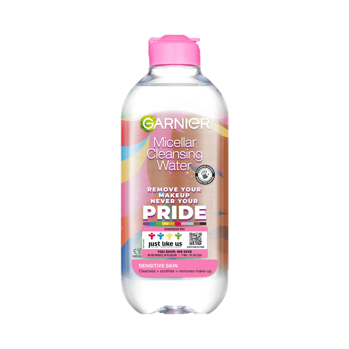 Micellar Cleansing Water for Sensitive Skin Garnier UK
