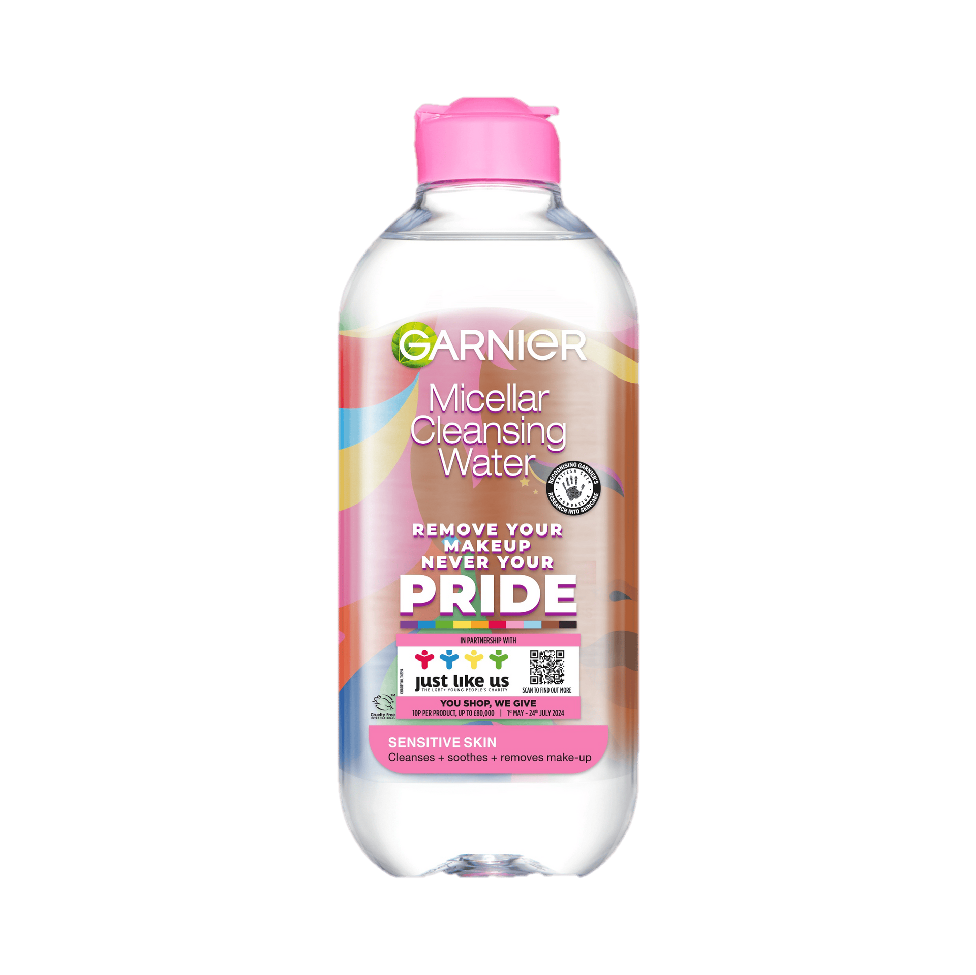 Micellar Cleansing Water for Sensitive Skin Garnier UK
