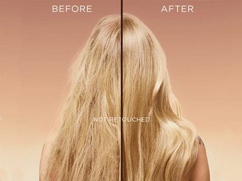 UB Hair Mask Before After