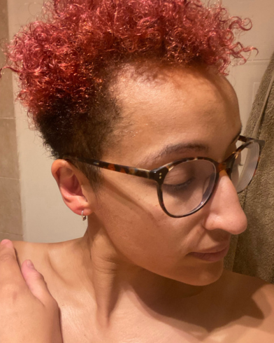 Curls are hydrated