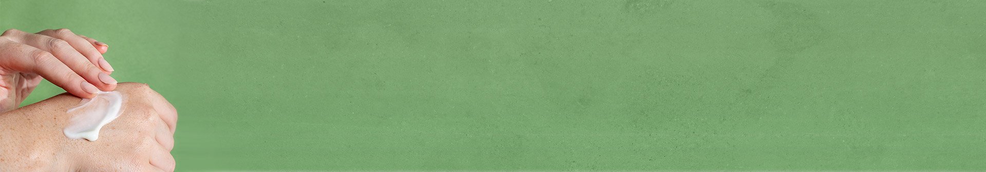 Organic Skincare product on hand