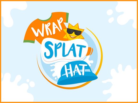 wrap splat hat logo