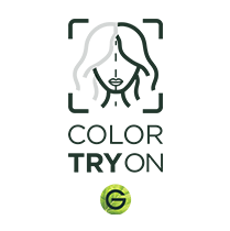 Virtual try on logo with model using tool on hair