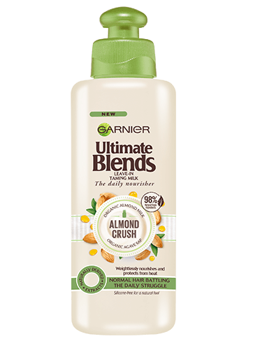 ALMOND MILK & AGAVE SAP NORMAL HAIR LEAVE IN CONDITIONER - ALMOND CRUSH