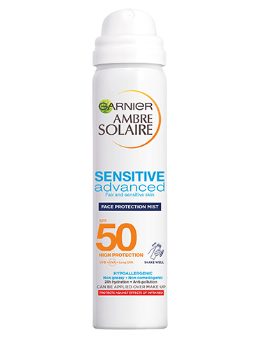 Sensitive Advanced Hydrating Face Sun Cream Mist SPF50