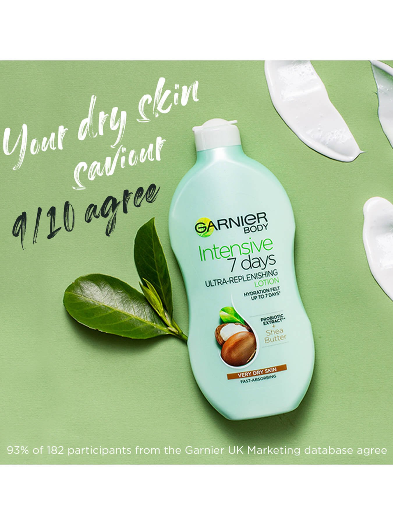 Garnier Intensive 7 Days Shea Butter Body Lotion Intensive 7 Days