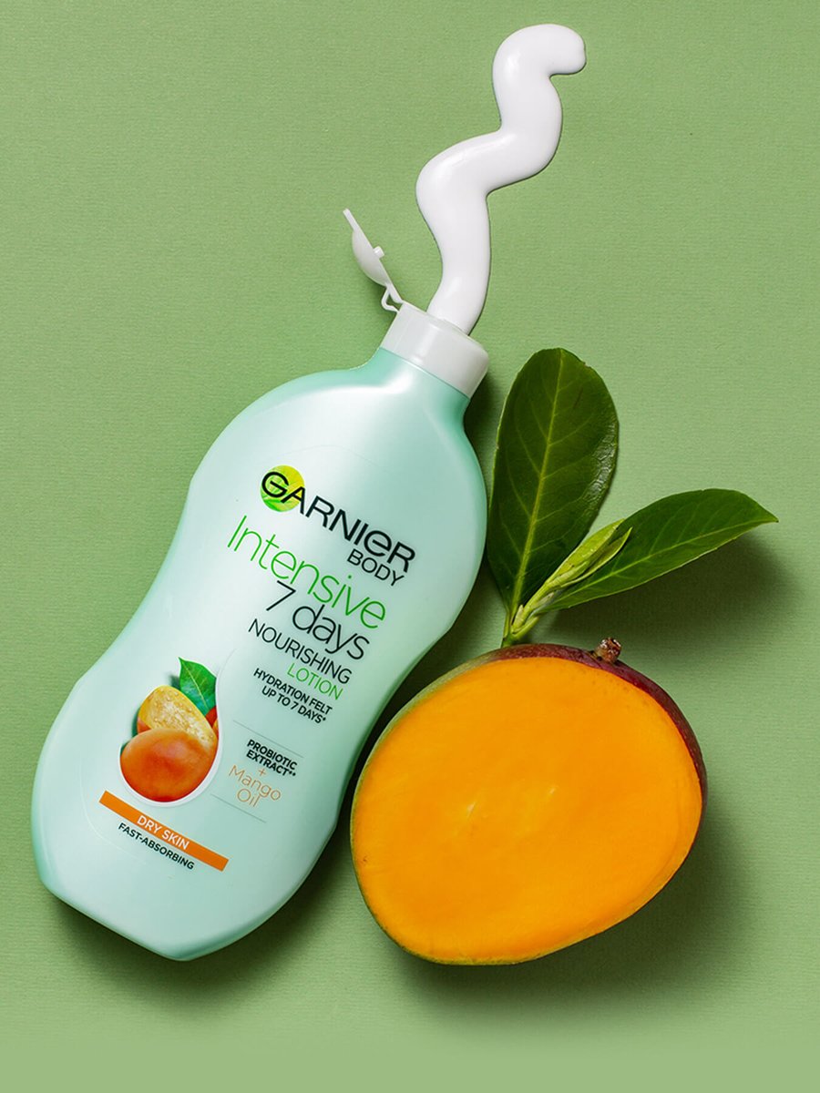 Garnier Intensive 7 Days Mango Oil Body Lotion Body Care Garnier