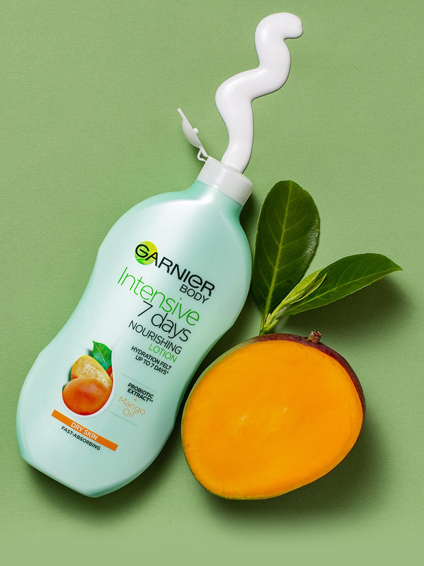 Garnier Intensive 7 Days Mango Oil Body Lotion Body Care Garnier