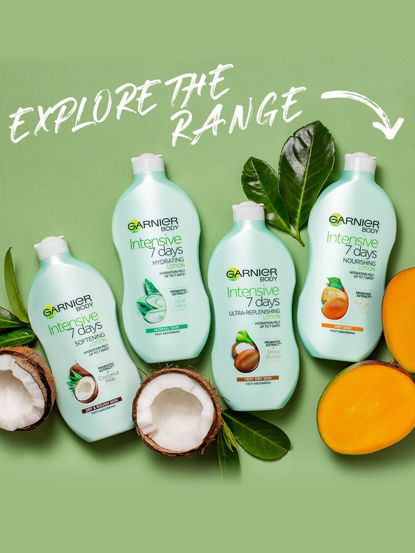 Garnier Intensive 7 Days Shea Butter Body Lotion Intensive 7 Days