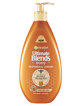 Honey Treasures Restoring Body Lotion - Garnier Ultimate Blends  Honey Treasures