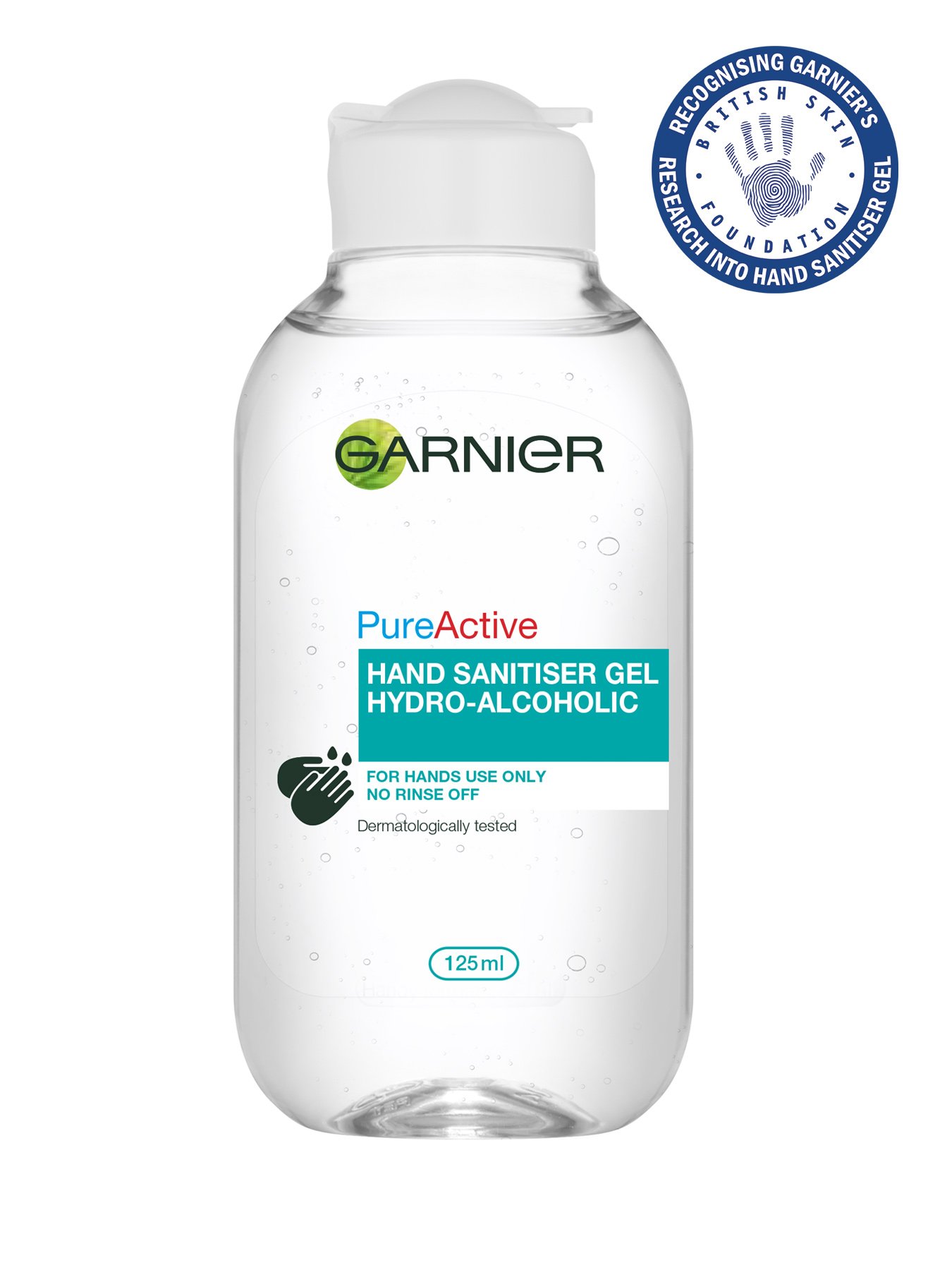 Pure Active Hand Sanitiser Gel 125ml