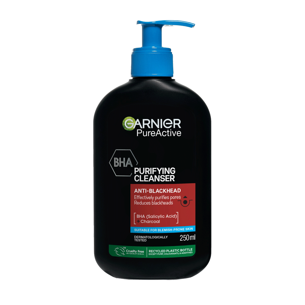 Anti-Blackhead BHA Charcoal Daily Face Cleanser