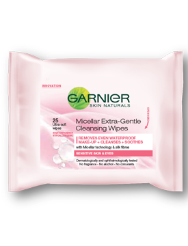 Garnier micellar best sale water wipes
