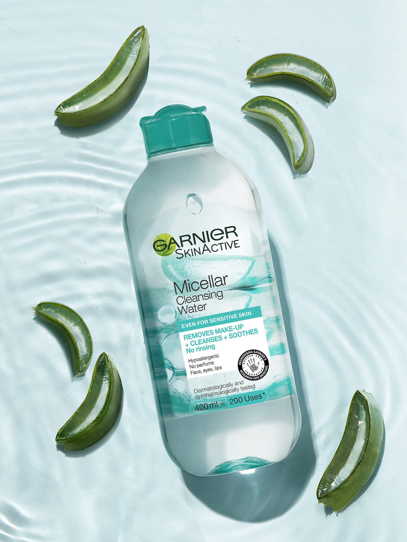Hyaluronic Aloe Water Micellar Cleansing Water For Dehydrated Skin