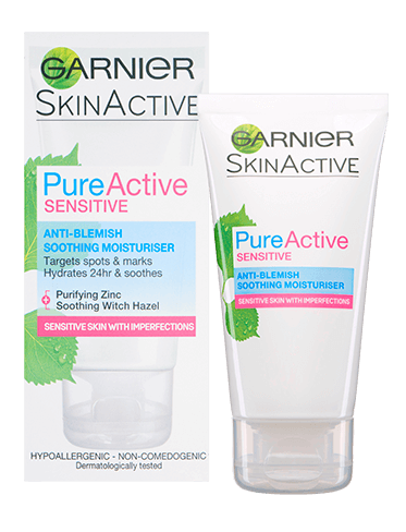 Pure Active Moisturiser for Sensitive Skin