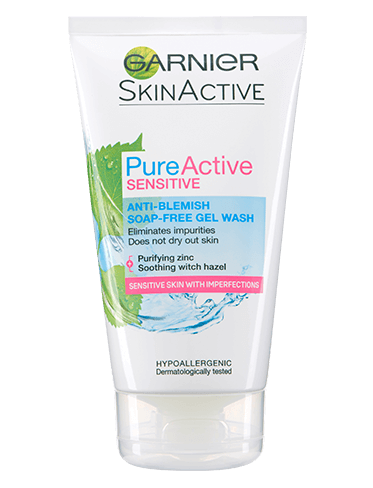 Anti-Blemish Soap-Free Gel Wash - Garnier Pure Active