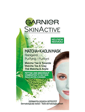 Matcha + Kaolin Face Mask - Garnier SkinActive