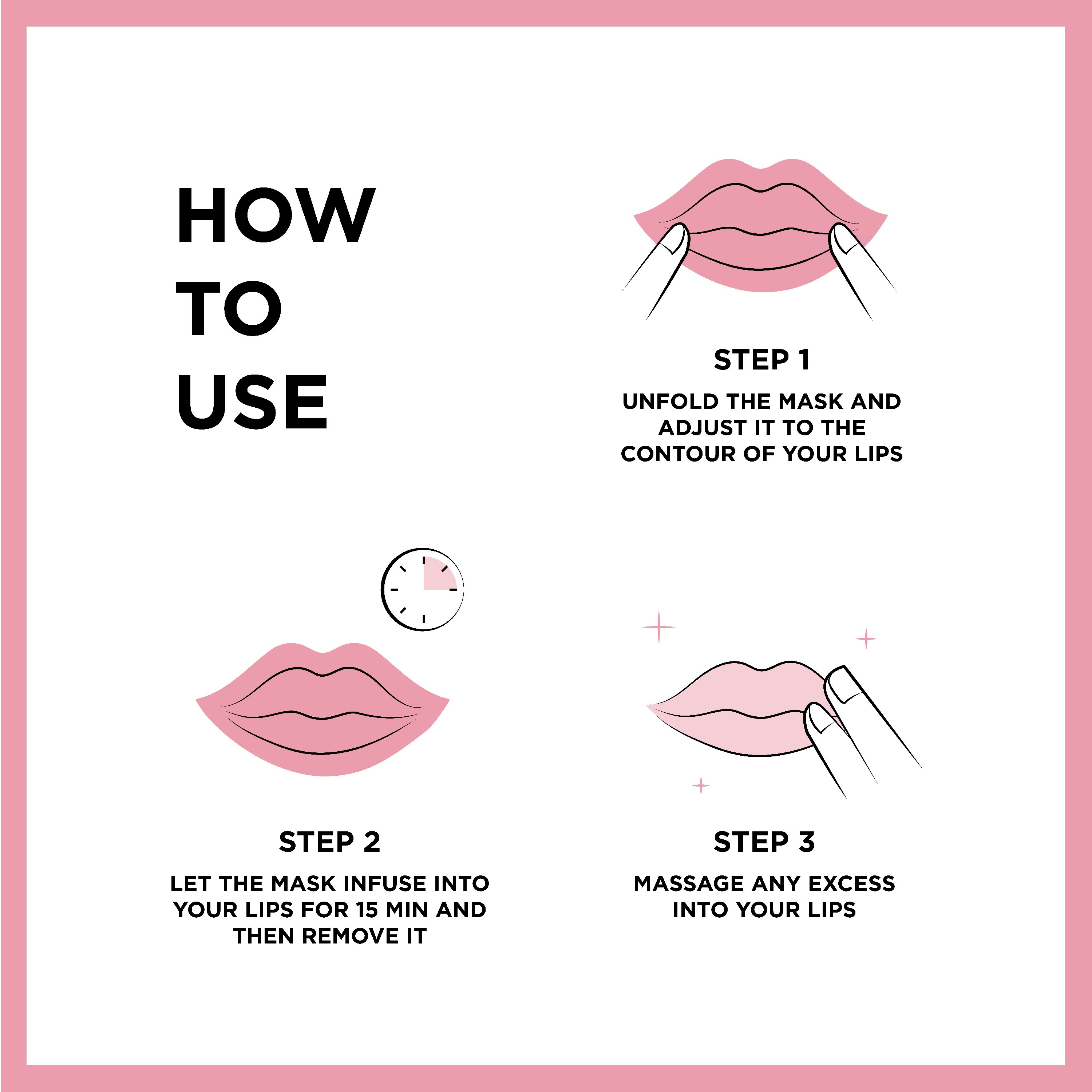 cherry lip mask how to use 