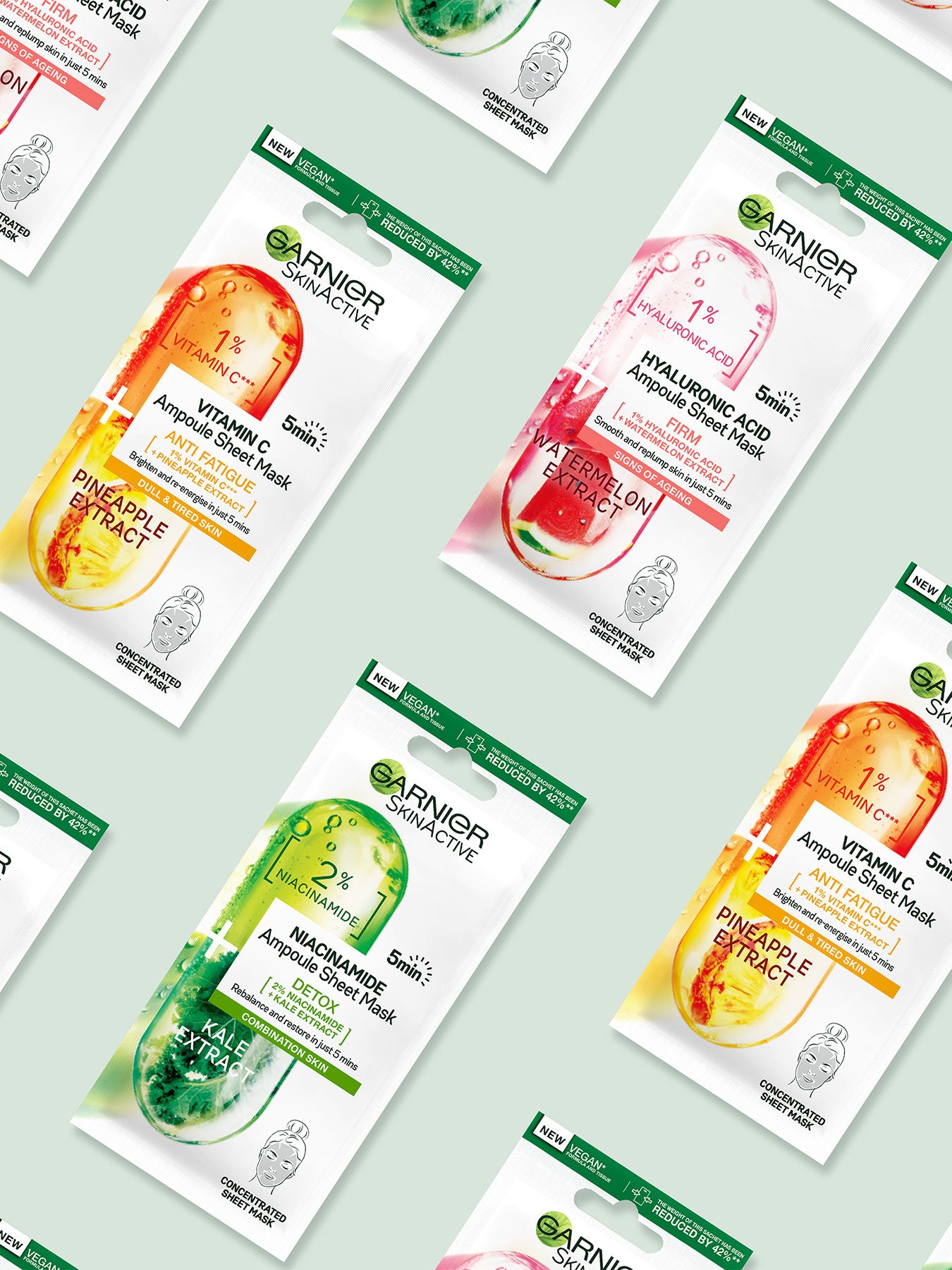 Garnier SkinActive Sheet Masks