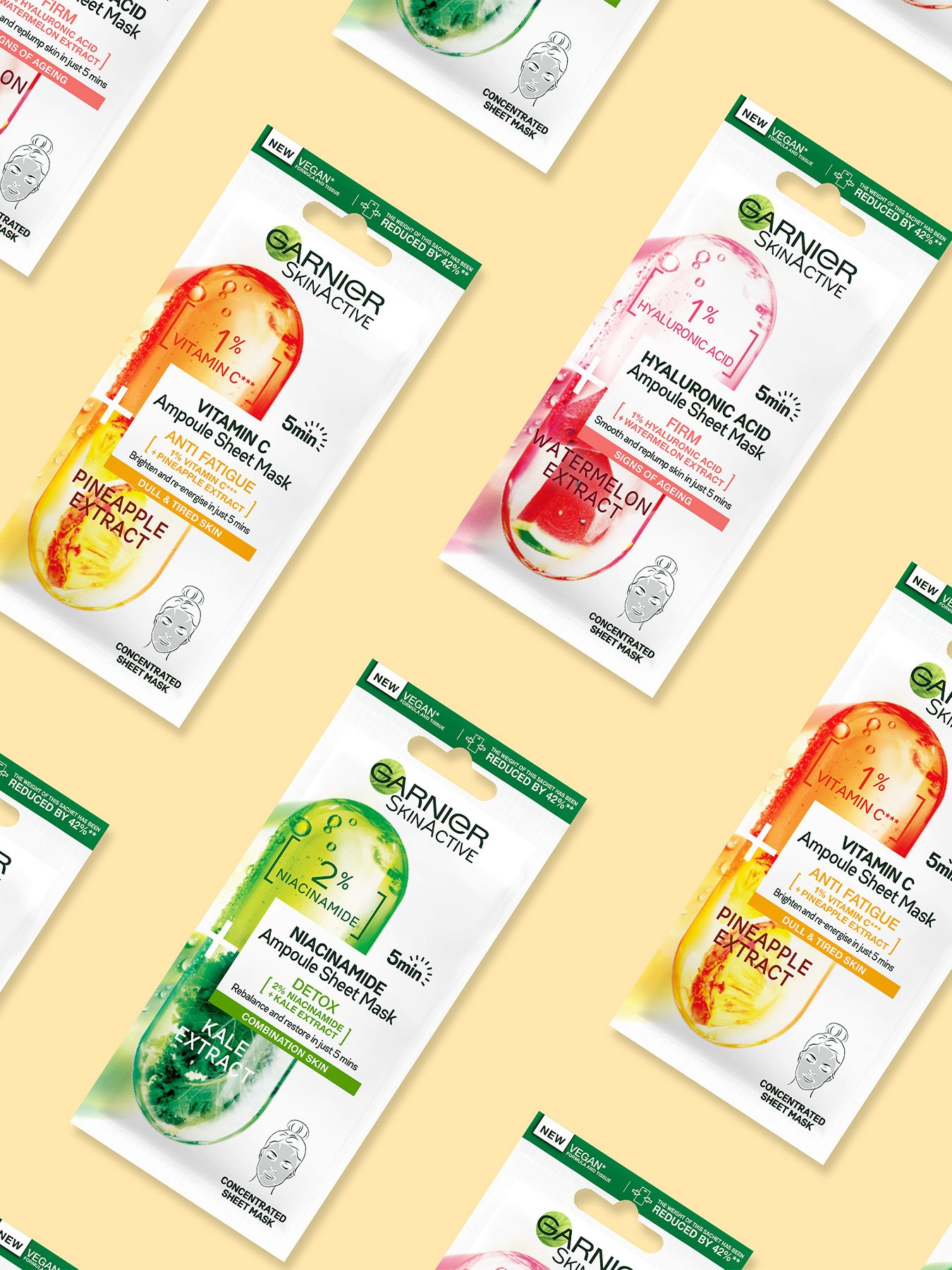 Garnier SkinActive Sheet Masks