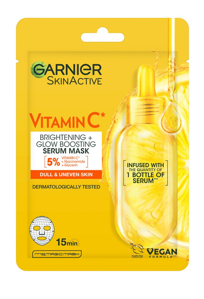 Vitamin C serum mask packshot
