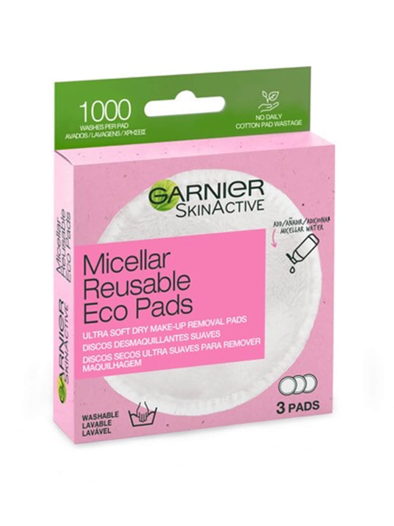 Micellar Reusable Makeup Remover Eco Pads Skin Care Garnier