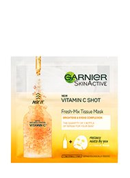 Garnier Fresh-Mix Face Sheet Shot Mask With Vitamin C
