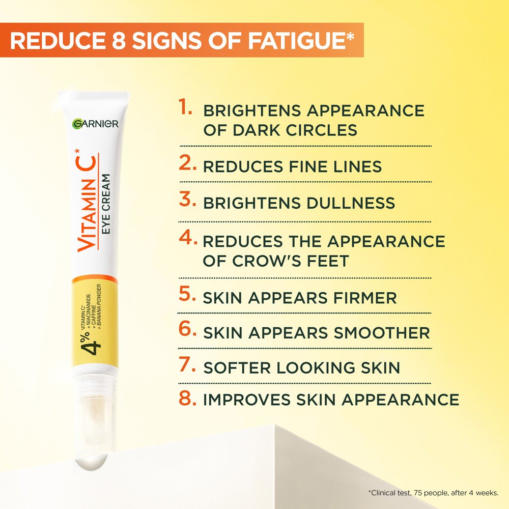 Vitamin C Eye Cream Brightening Eye Serum Garnier UK