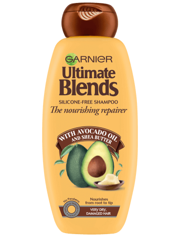 AVOCADO OIL AND SHEA BUTTER SHAMPOO FOR DAMAGED HAIR
