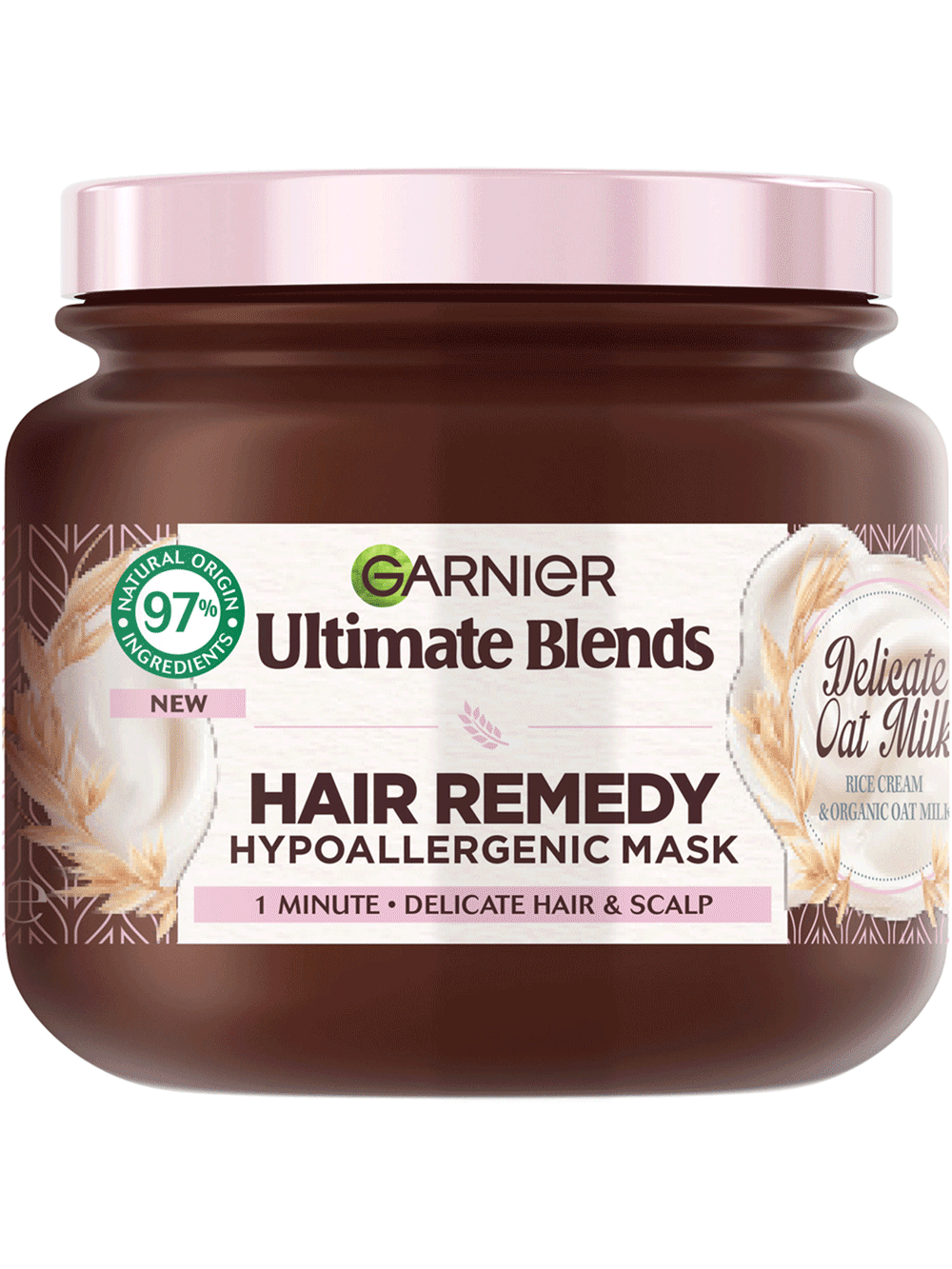 Delicate Oat Milk Hair Remedy Hypoallergenic Mask  for Delicate Hair & Scalp