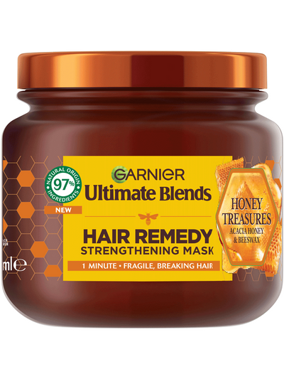 Honey Treasured Reconstructing Hair Mask Fragile Hair Garnier UK