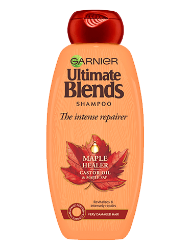 Maple & Castor Oil Shampoo for Damaged Hair 360ml - Ultimate Blends Maple Healer