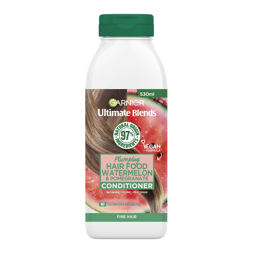 Garnier Ultimate Blends Plumping Hair Food Watermelon Conditioner for Fine Hair 530ml