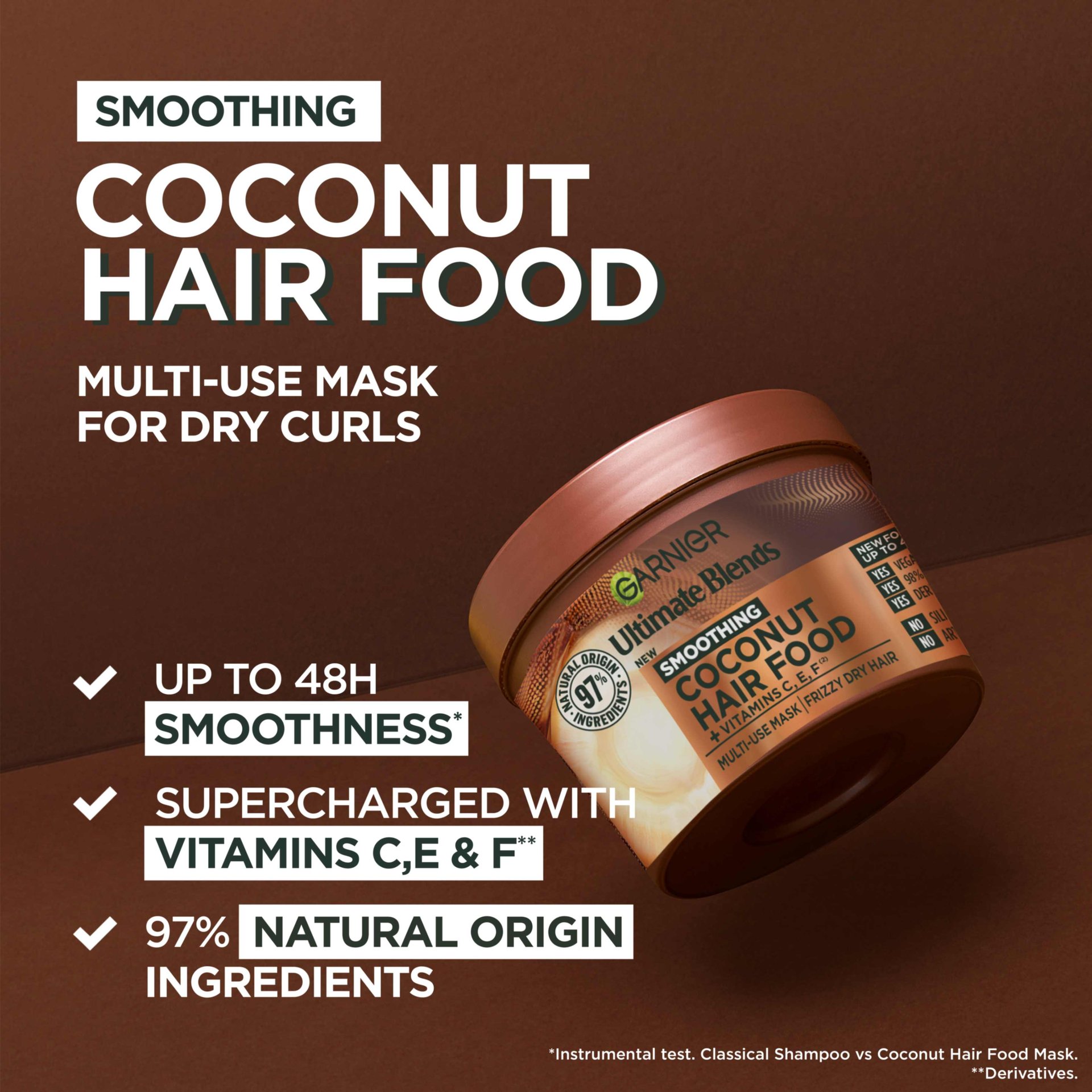 Coconut hair food