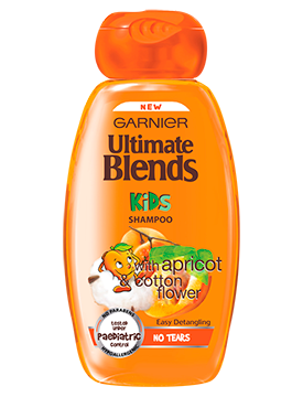 Garnier Ultimate Blends Kids Apricot No Tears Easy Detangling Shampoo