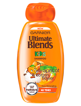 Garnier Ultimate Blends Kids Apricot No Tears Easy Detangling Shampoo