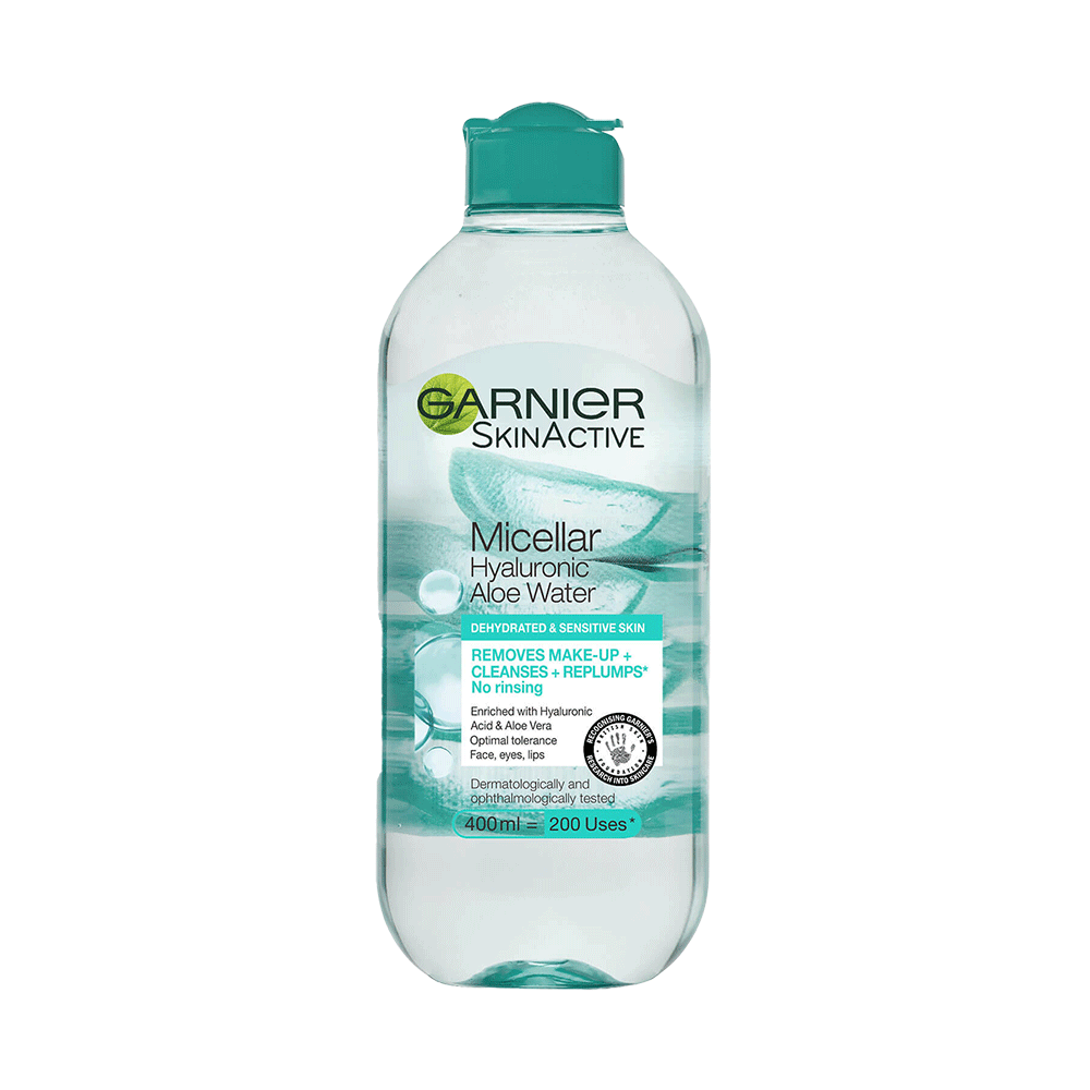 Hyaluronic Aloe Micellar Water for Dry Skin | Garnier UK