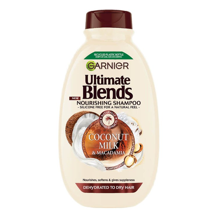 Coconut Milk Shampoo for Dry Hair Ultimate Blends Garnier UK