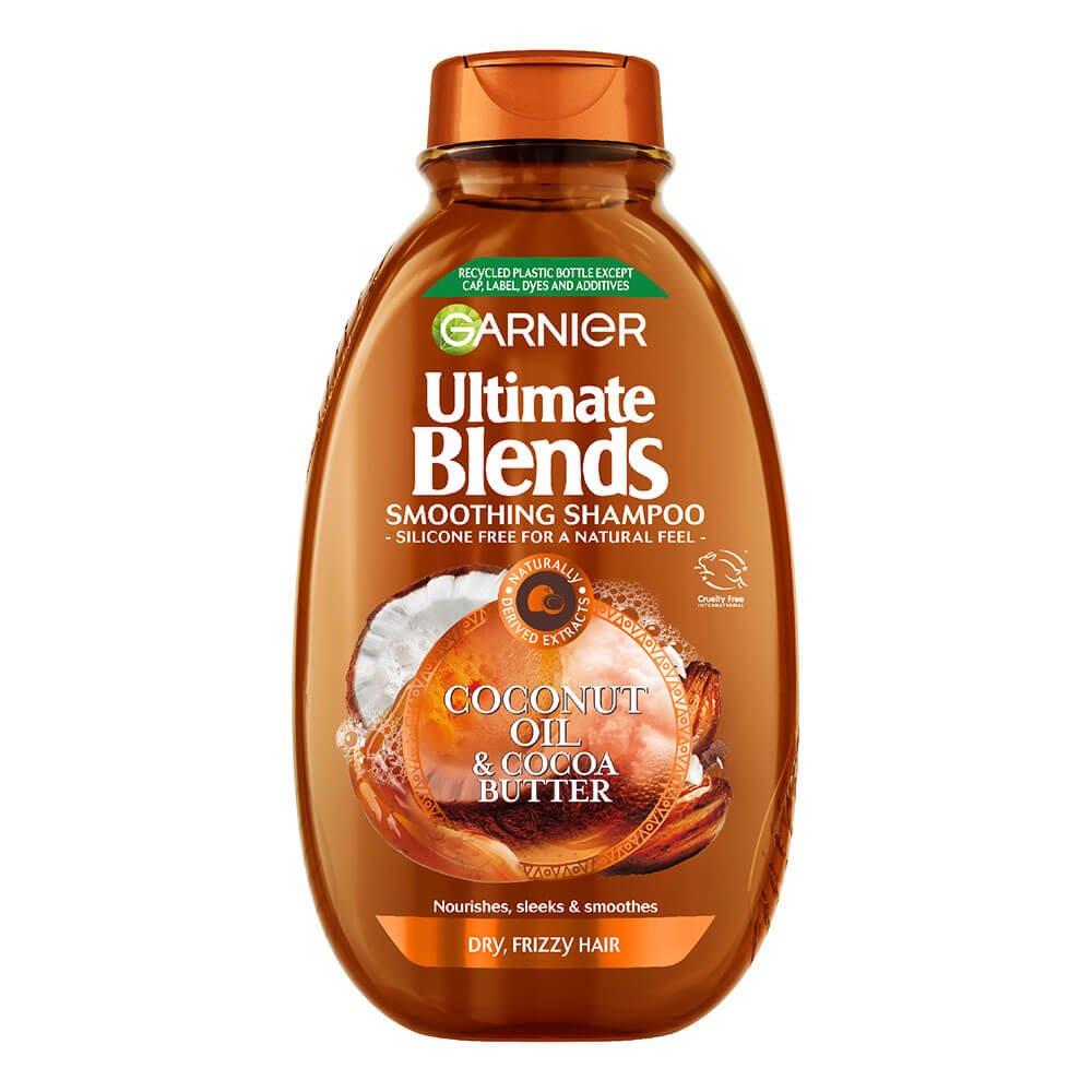 Cocoa Butter & Coconut Shampoo for Frizzy Dry Hair Garnier