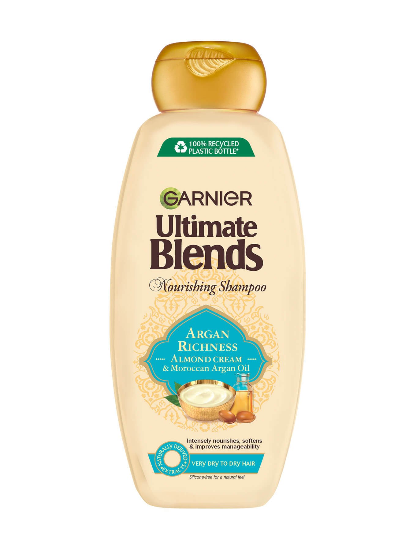 Ultimate Blends Argan Richness Shampoo Front of pack