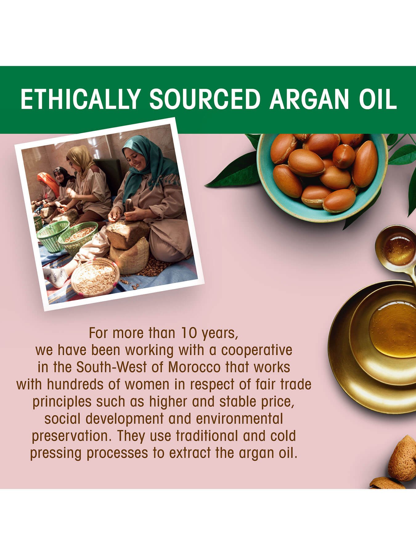 Ultimate Blends Argan Oil Colour range ethically sourced argan oil