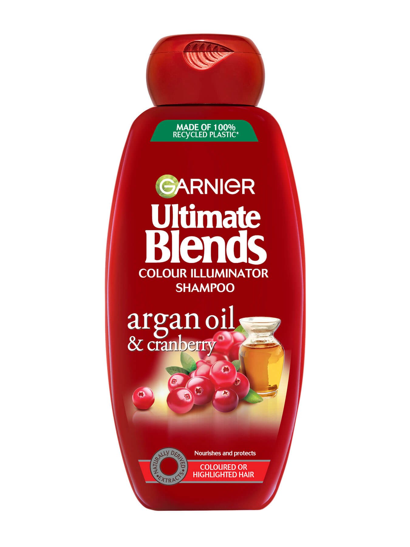 Ultimate Blends Argan Oil Colour Illuminator Shampoo front of pack