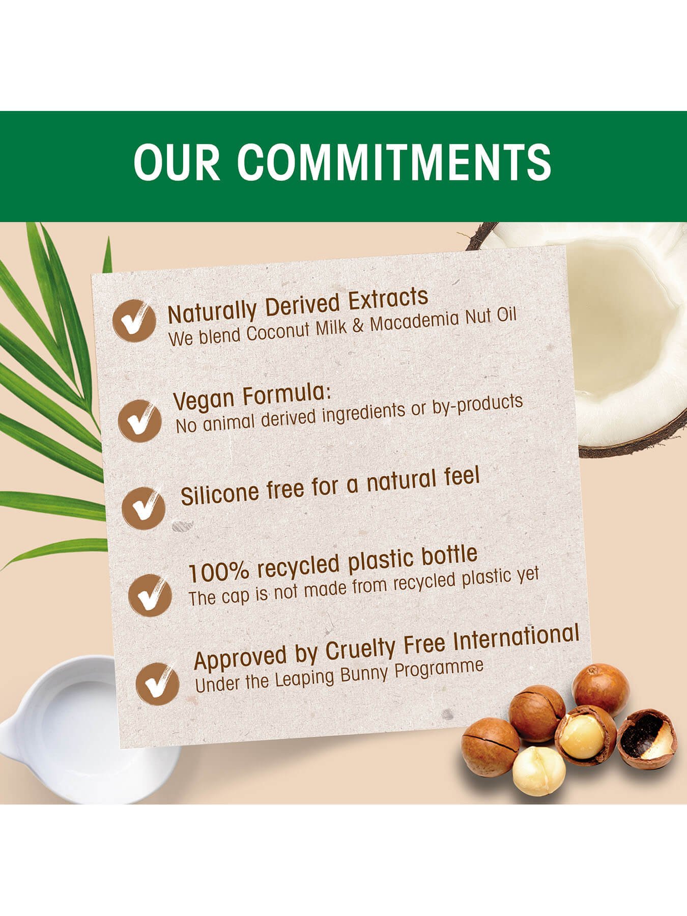 Ultimate Blends Coc Milk Condtioner commitments