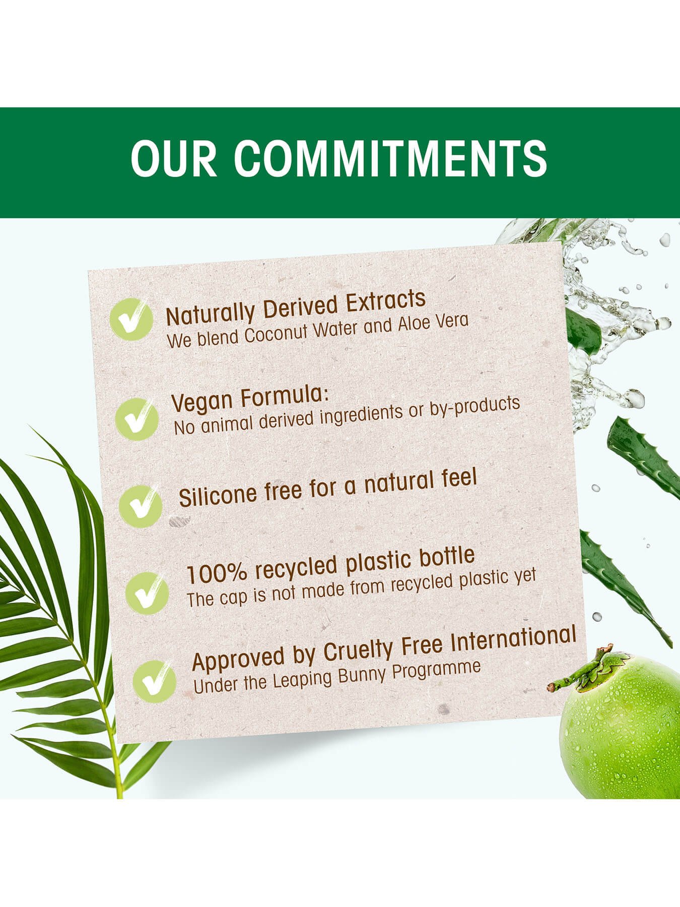 Ultimate Blends Coconut Water Commitments