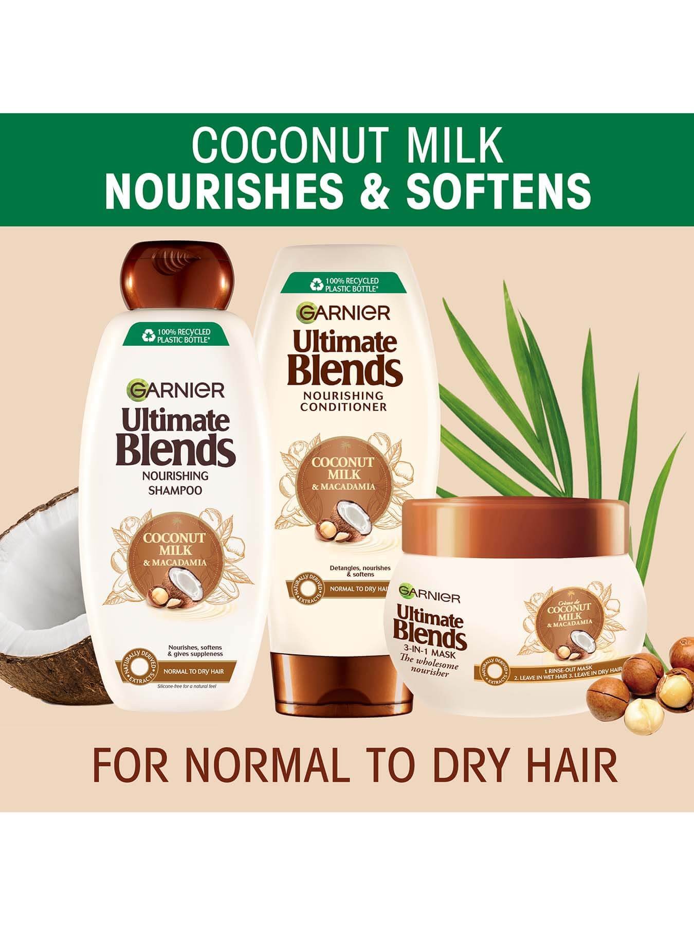 Ultimate Blends Coco Milk Shampoo range