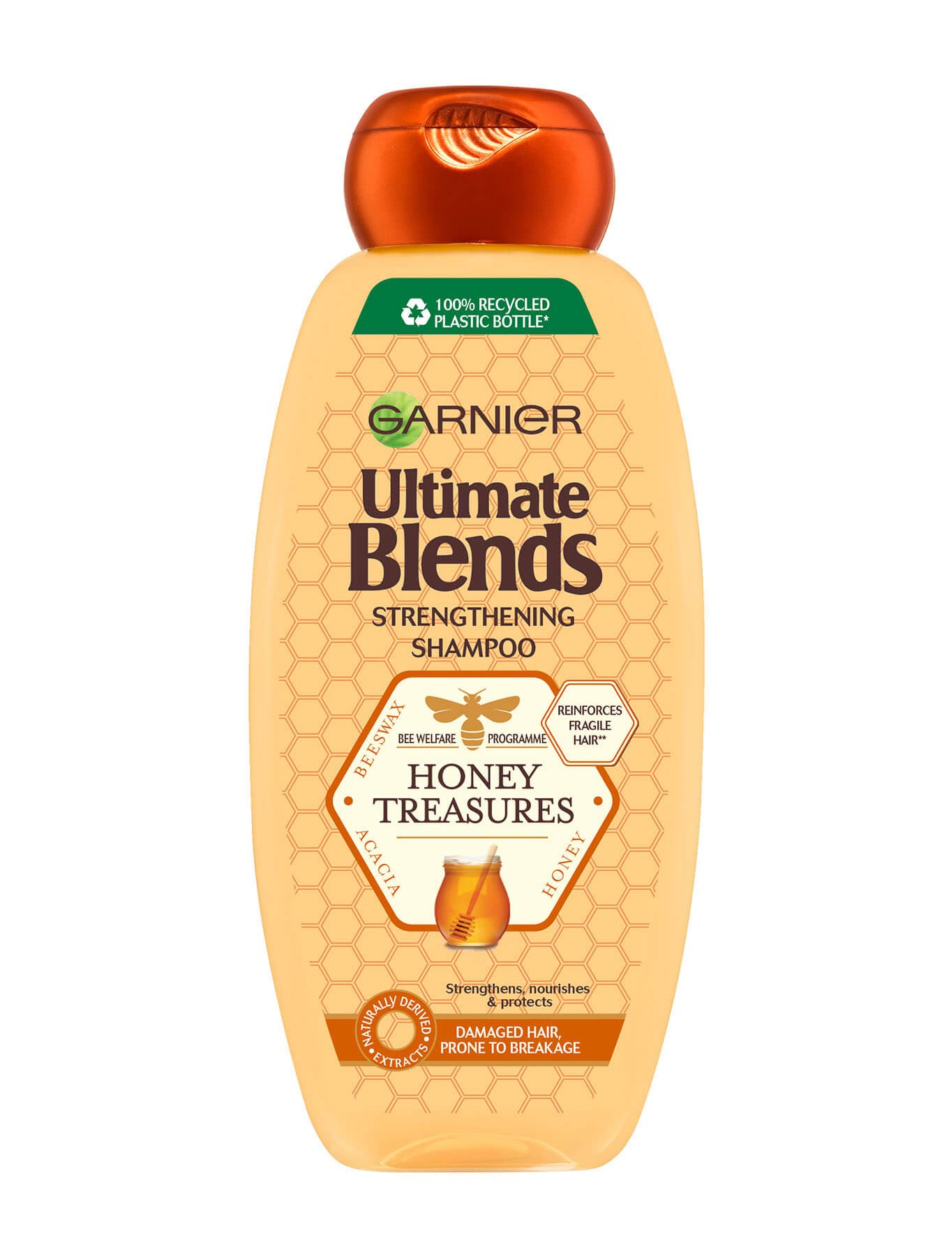 Garnier Ultimate Blends Honey Strengthening Shampoo 360ml