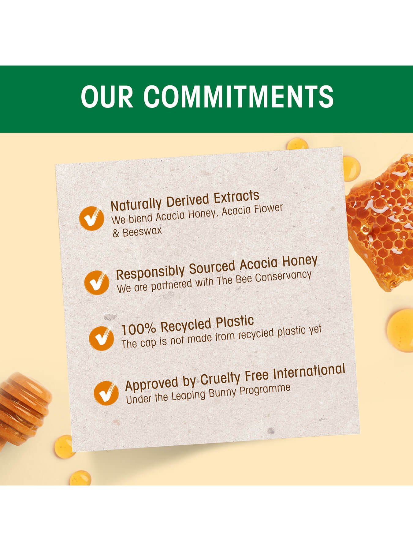Ultimate Blends Honey Treasures commitments