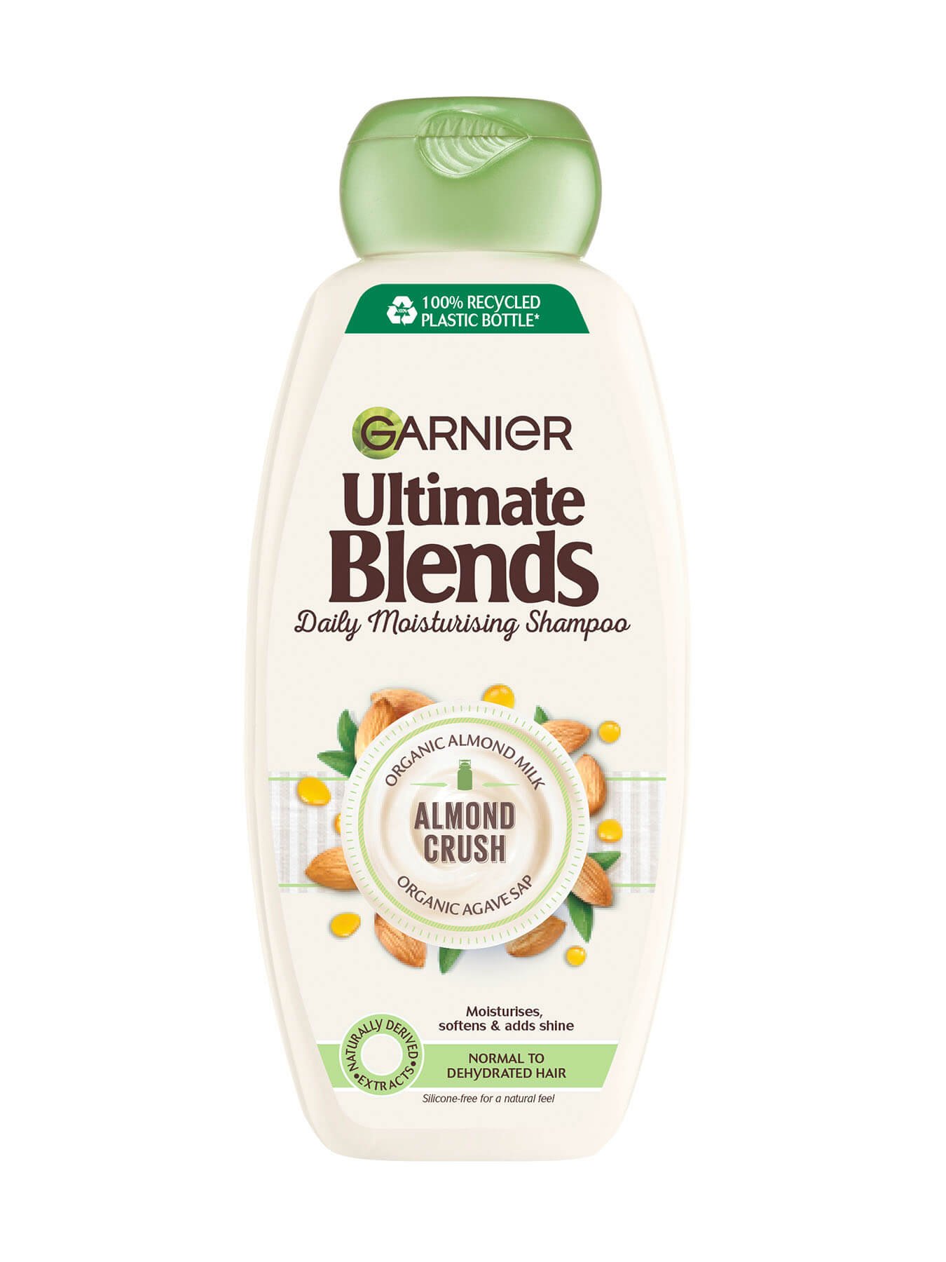 Ultimate Blends Almond Crush shampoo front of pack