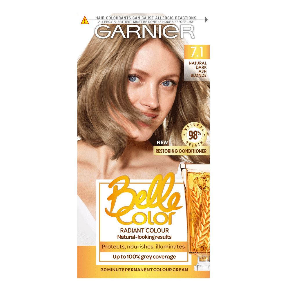 Dark Ash Blonde Home Hair Dye | Belle Color | Garnier